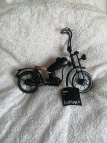 decorative motorbike from habitat