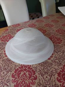 Matching ceiling light shades with fixtures