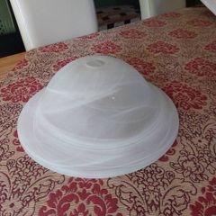 Matching ceiling light shades with fixtures