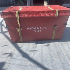 Vintage travel / storage trunk from Boston