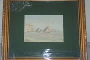 1866 Original Watercolour Framed