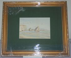 1866 Original Watercolour Framed