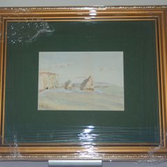 1866 Original Watercolour Framed