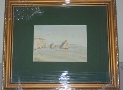1866 Original Watercolour Framed