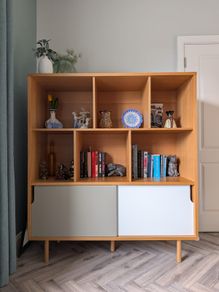 Designer showcase cabinet