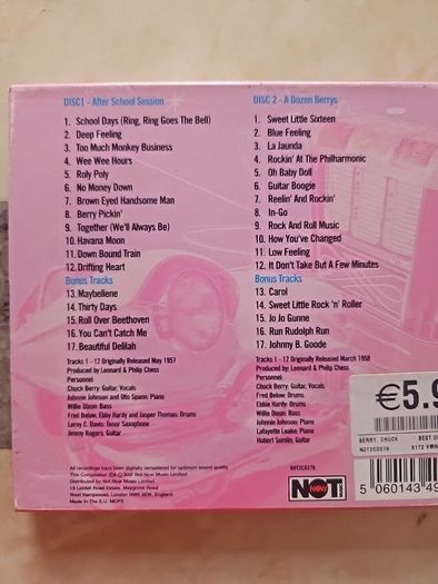 Chuck Berry 2CD  - The Best Of