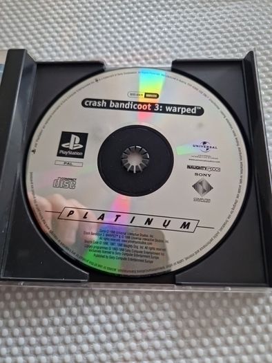 Crash Bandicoot 3 Warped PlayStation1 Ps1 PlayStation2 Ps2 Games Original
