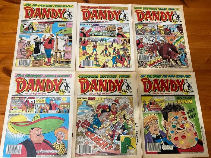 Comics: 'The Dandy' 1990 (45 numbers)