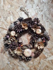Autumn door wreath