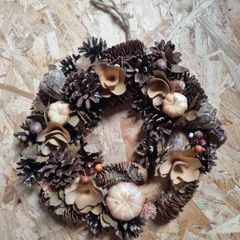 Autumn door wreath