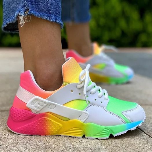 New Rainbow Style runners size 3- 8 Delivery