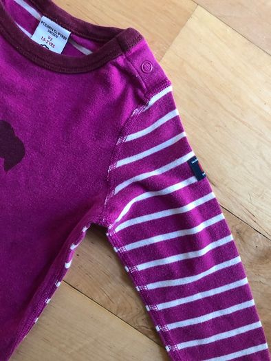 Polarn O Pyret pink top 92cm 1.5-2 yrs