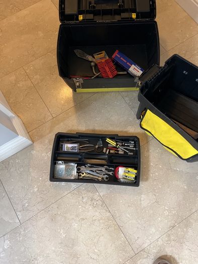 Title: Stanley 3-in-1 Rolling Tool Chest + Complete Hand Tool & Hardware Set