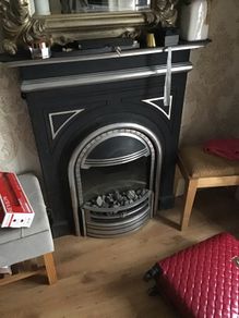 Fireplace Cast Iron Electric