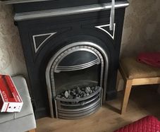 Fireplace Cast Iron Electric