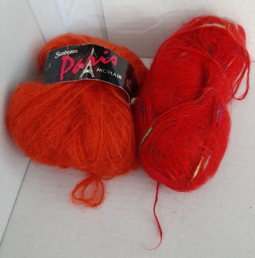 Mohair wool knitting crochet crafts
