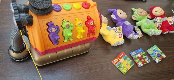 Teletubbies job lot teddies,toy and books