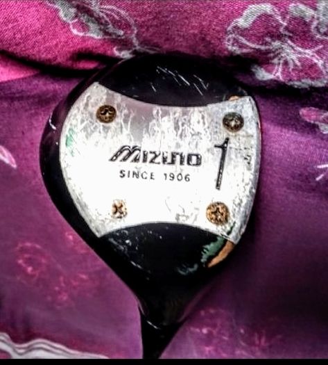 Antique 1984 Mizuno Silver Cup Persimmon 1 Wood