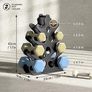 Dumbbell Rack Metal Weight Stand Holder Heavy Duty Dumbbell Storage Weight Tree (No Dumbbells, Rack Only) Image 3
