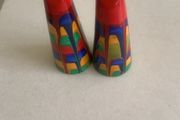 Art Deco Brian Wood pottery salt &amp; pepper