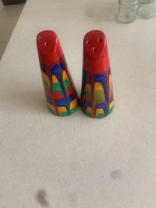 Art Deco Brian Wood pottery salt & pepper