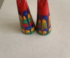 Art Deco Brian Wood pottery salt & pepper