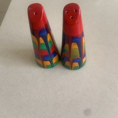 Art Deco Brian Wood pottery salt & pepper