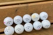 golf balls: Callaway supersoft