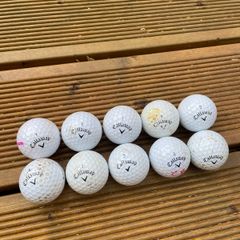 golf balls: Callaway supersoft