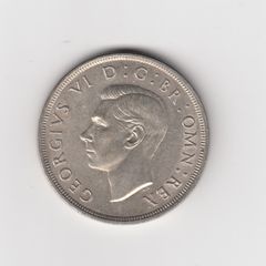 1937, G.B. Crown, 50% silver coin in capsule (no.309)