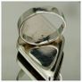 Huge Crazy Lace Agate Sterling Silver Statement Ring Size Q 1/2 Image 5