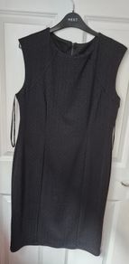 Star by JulienMcDonald Black Midi Dress