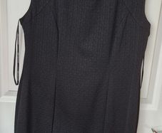Star by JulienMcDonald Black Midi Dress
