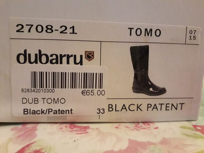 dubarru winter boots size 1.5 / 33