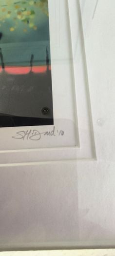 SET OF 2 FRAMED The artwork appears to be a limited edition print 1- Before the Storm II. 2- Evening by the Birch Tree.
