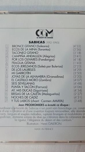 Sabricas - Grades Figures Du Flamenco.