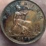 1878 Victoria Farthing Mint STATE Image 3