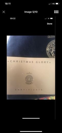 Versace Rosenthal Christmas Glory 2004