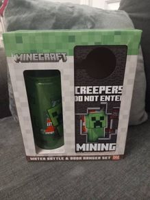 minecraft bottle and door hanger