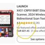 New- Launch X431 Crp919x Bt DBSCar 7 Diagnostic Tools Canfd/doip Obd Obd2 Scanner All System Active Image 2