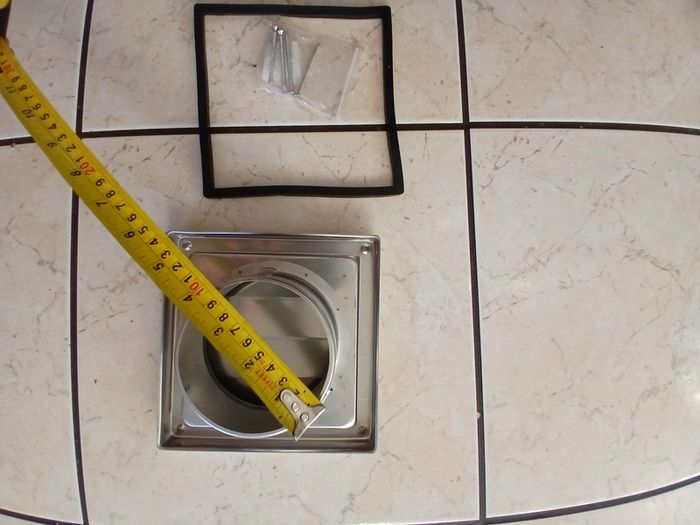 Stainless steel vent