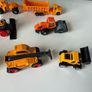 Toy cars diggers, trucks, dumper trucks, cement mixer, road roller and more. Image 4