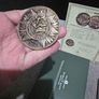 Easter rising proclamation bronze medal coin Image 3