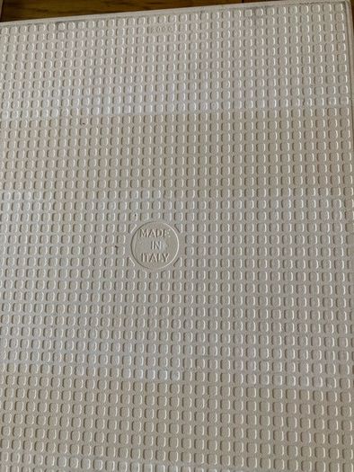 10inches x 13 inches Quality Italian Ceramic tiles bought at Fired Earth Dun Laoighaire 25 years ago brand new