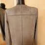 Women's Coat Suede Faux REDUCED NWT Size 14 Grey Image 5