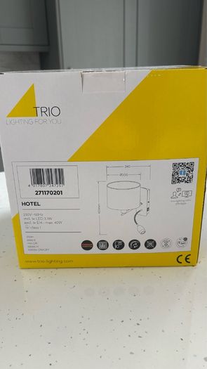 Wall Mounted lights Brand new in box