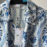Primark floral front-tie cropped shirt - new with tag Image 3