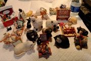 20+ hand crafted animals lot