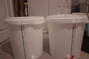 Plastic Fermenters - 30L, 4 Available