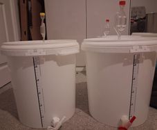 Plastic Fermenters - 30L, 4 Available